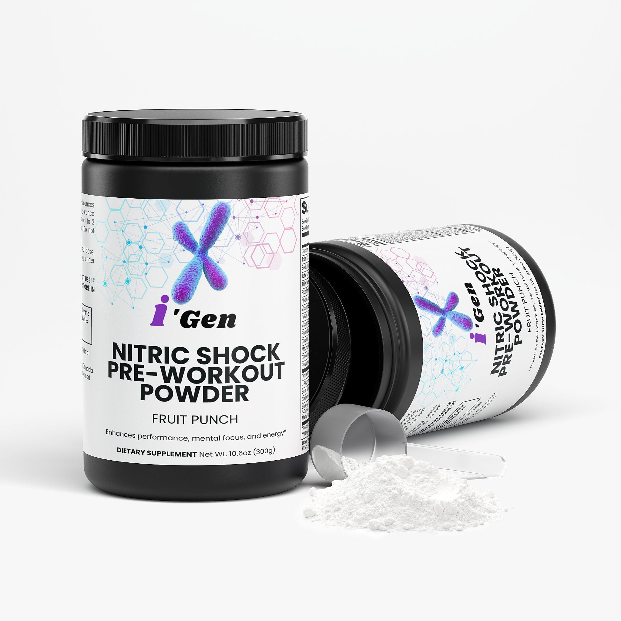 Nitric Shock Pre-Workout Powder (Fruit Punch)