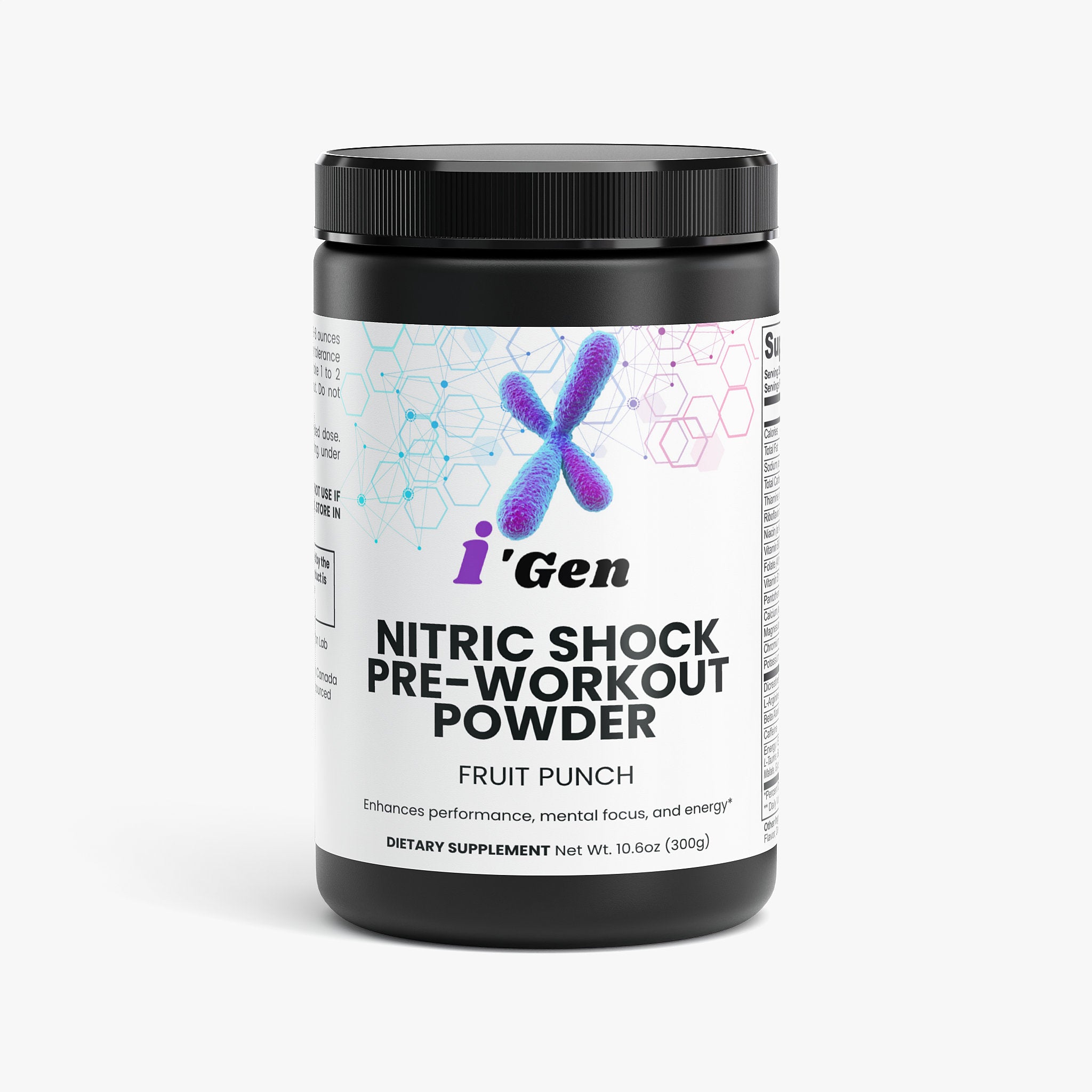 Nitric Shock Pre-Workout Powder (Fruit Punch)