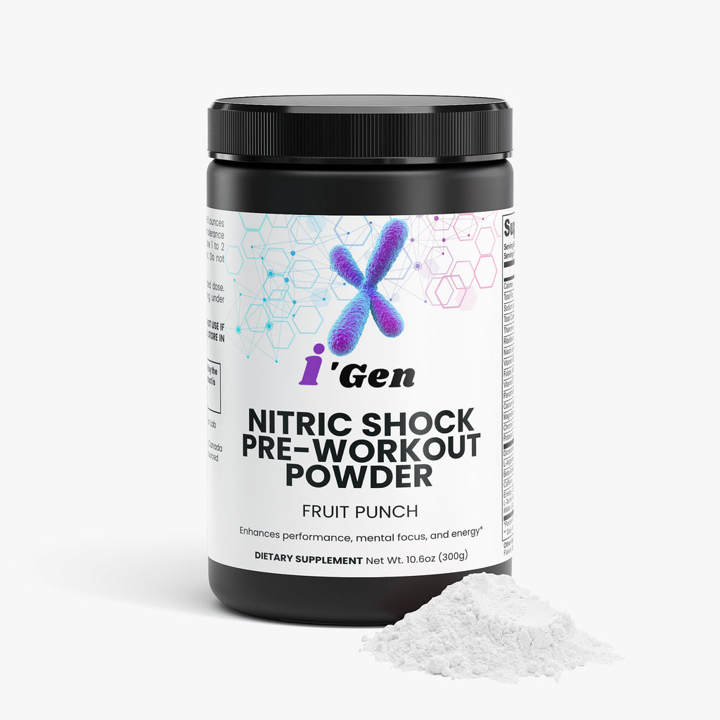 Nitric Shock Pre-Workout Powder (Fruit Punch)