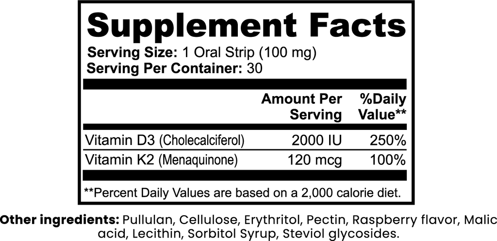 D3+K2  Strips